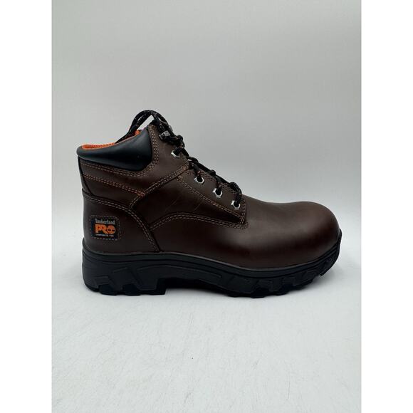 NEW Timberland WORKSTEAD Men's Composite Safety Toe Boot Brown US Size 8.5 Wide - Picture 4 of 11